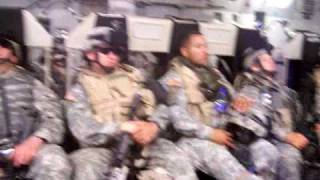 preview picture of video 'GO PRO helmet camDeath Flight to Ramadi'