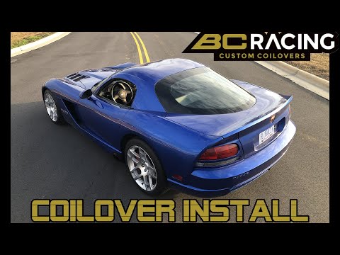 BC Racing Coilover Install | 2003-2010 Dodge Viper