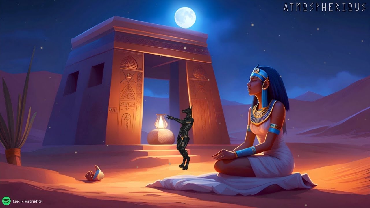 Egyptian Ambient Meditation 01 | Duduk Flute, Egyptian Lyre, Angelic Voice | Fantasy Egyptian Music