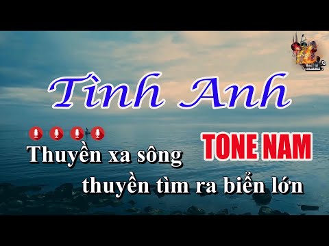 Karaoke Tình Anh Tone Nam | Nhạc Sống Nguyễn Linh