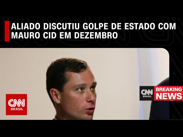 Aliado discutiu golpe de Estado com Mauro Cid em dezembro | CNN 360