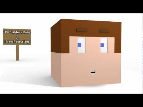 Apterygiformes - Minecraft Facial Rig Test - I Hear The Fighters Guild Is Recruiting