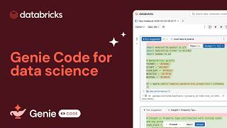 Demo: Genie Code for data science