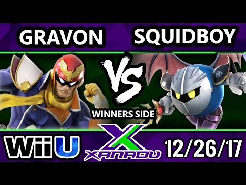 S@X 234 Smash 4 - Gravon (C. Falcon) Vs. Squidboy (Meta Knight) - SSB4 Winners Side - Smash Wii U.