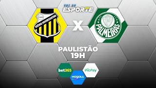 NOVORIZONTINO X PALMEIRAS - AO VIVO | CAMPEONATO PAULISTA – 08/03/2026