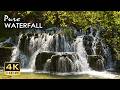 Pure Waterfall Sounds 10 Hours Natural White Noise For Sleep Relaxation 4K HDR