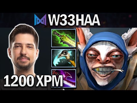 NIGMA.W33 MEEPO WITH 1200 XPM - DOTA 2 7.25 GAMEPLAY