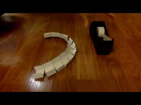 Curved Tracks - Paper Marble Roller Coasters