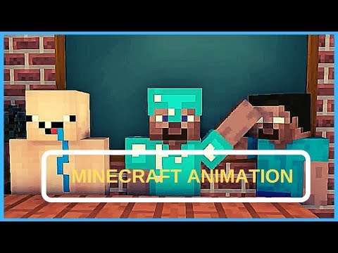 MINECRAFT Animation | Monster School | NOOB vs PRO BUILD BATTLE