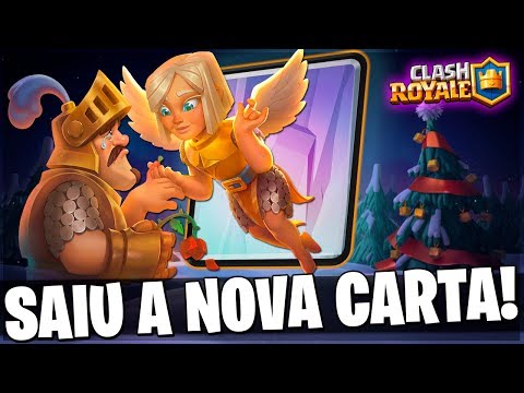 GAMEPLAY DA NOVA CURADOURA GUERREIRA DO CLASH ROYALE!!