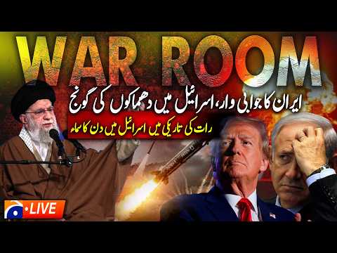 Live: Us Iran War - Iran’s Retaliation: Explosions Heard Across Israel - Geo News