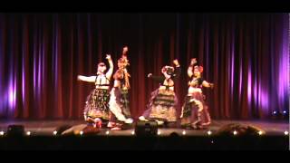 Tribe Maya Fire performs at Wild Orchid Student Recital June 2014