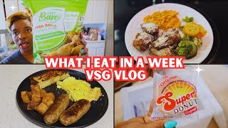 VSG What I Eat in a Day | High Protein Meals | Grocery Haul | Nostalgic School Foods Unboxing