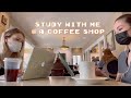 2 HOUR STUDY WITH ME || REAL TIME, COFFEE SHOP, BACKGROUND NOISE