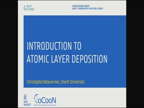 Introduction to Atomic Layer Deposition