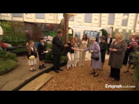 The Queen visits Chelsea Flower Show 2012