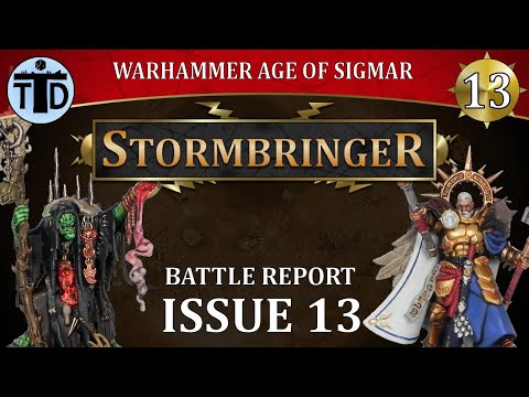 More Paints & Deployment Rules! Warhammer AoS: Stormbringer Issue 13 Battle Report