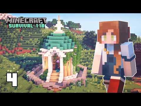 Insane Enchanting Room + Spider Farm! | Minecraft 1.18 Ep. 4