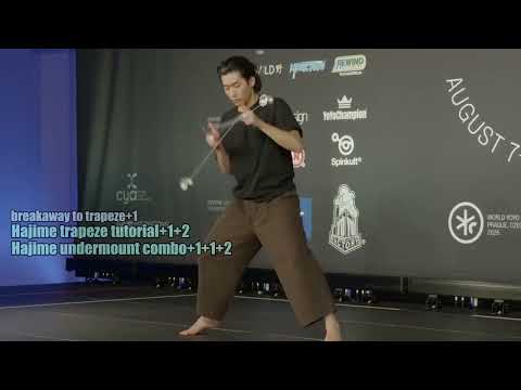 Hajime Miura 2025 3A full routine visual clicking reference