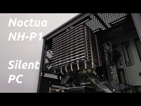 Building a SILENT Workstation PC With A Killer Spec | Noctua NH-P1 Passive Cooler