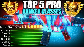 *NEW* TOP 5 BEST CLASSES for RANKED PLAY in MW3! 👑 (Modern Warfare 3 Best Class Setups)