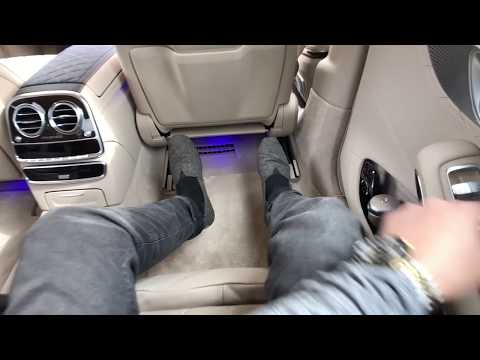 The 2018 Mercedes-Maybach S560 4MATIC interior is pretty ridiculously luxurious