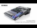 Yamaha Table de mixage MG12 - 12 canaux, analogique