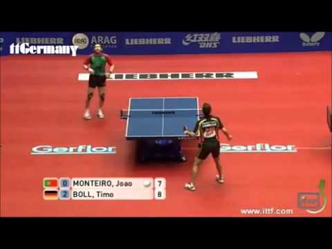WTTTC 2012  Timo Boll Joao Monteiro