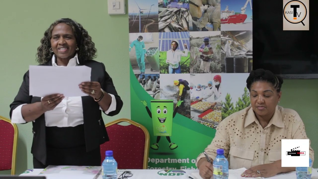 #DeputyministerBerniceSwarts#mafumanemedia#kasitv