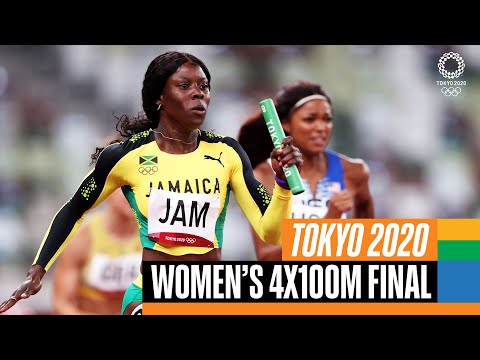 Women's 4x100m Final 🏃‍♀️ | Tokyo Replays