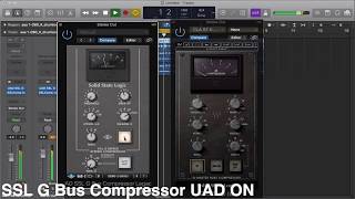 Video thumbnail for SSL G Bus Compressor UAD VS Waves by Orlando Barranco