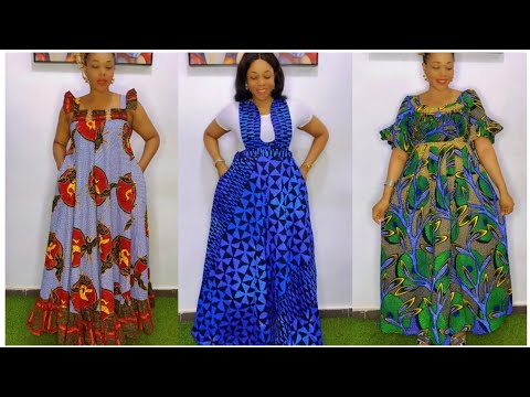 LES MEILLEURES ET LES DERNIÈRES ROBES MAXI MODÈLES PRÊT-À-PORTER TRADITIONNELS AFRICAIN