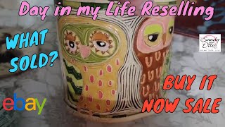 Savvy Selling: Making Money Thrifted Finds | Buy It Now Sale | Full-time Reseller Vlog #thrifting