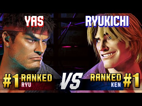 SF6 ▰ YAS (#1 Ranked Ryu) vs RYUKICHI (#1 Ranked Ken) ▰ High Level Gameplay