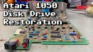 Atari 1050 Disk Drive Restoration