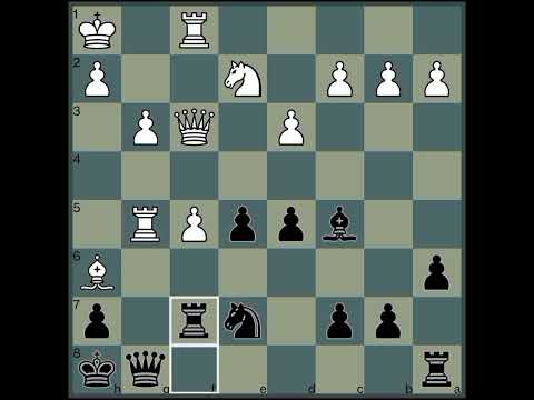 Jacques Mieses vs Emanuel Lasker | Game 4 | Exhibition Match | Liepzig 1890