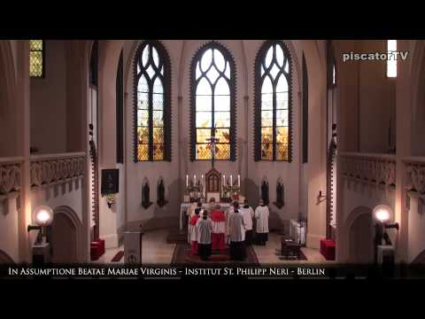 Assumptionis Beatae Mariae Virginis 16 Postcommunio - Traditional Latin Mass