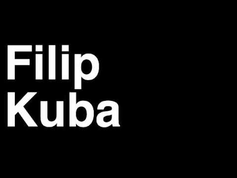 How to Pronounce Filip Kuba Florida Panthers NHL Hockey Player Runforthecube