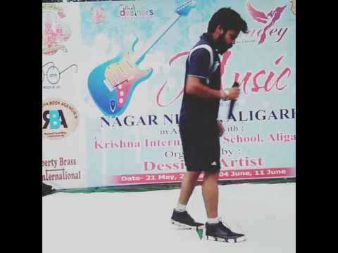 Kartikey bhardwaj road show by Nagar nigam Aligarh.