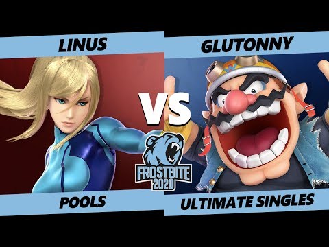 Frostbite 2020 SSBU Pools - Linus (ZSS, Bowser) Vs. Solary | Glutonny (Wario) Ultimate Singles