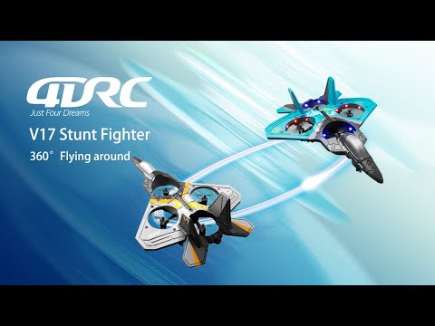 4DRC V17 Airplane | A 2.4G Radio Control Foam Aerobatic Fighter