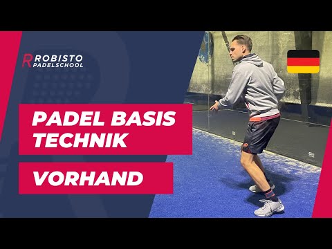 Padel Basis Technik - Die Vorhand #padel #padeltips #padeltraining