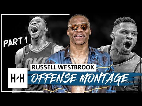 Russell Westbrook UNREAL Montage, Full Offense Highlights 2017-2018 (Part 1) - BEAST Mode!