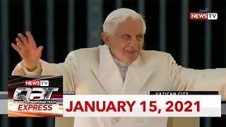 QRT Express: January 15, 2021 [HD]