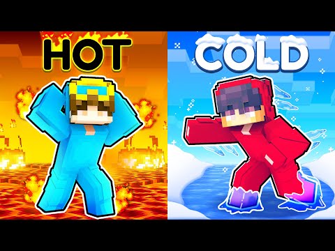 HOT vs COLD PRISON In Minecraft!