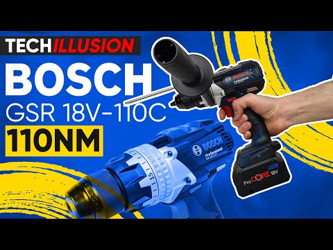 🔥DER STÄRKSTE AKKUSCHRAUBER von BOSCH im Extremtest?😱 - Bosch Akkuschrauber GSR 18V-110C - Test