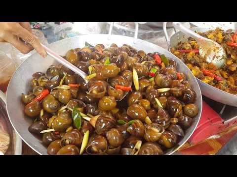 Tonle Bati Street Food - Khmer Food Selling At Tonle Bati Resort - Cambodian Street Food Video