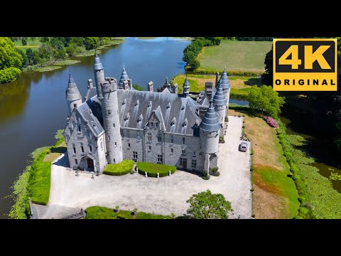 Kasteel Marnix de Sainte Aldegonde Castle-dronemovie by Falconi