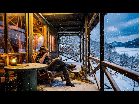 Returning to My Forest Cabin | Snow & Peace (ASMR) 🌲❄️