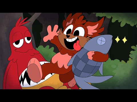 Poppy Playtime cartoon short (fan animated) - Get in My Belly!